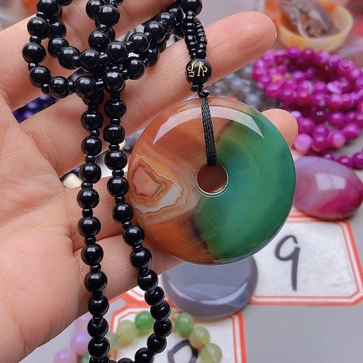 【闪购商品】玛瑙/玉髓珠宝半成品未镶嵌法**红