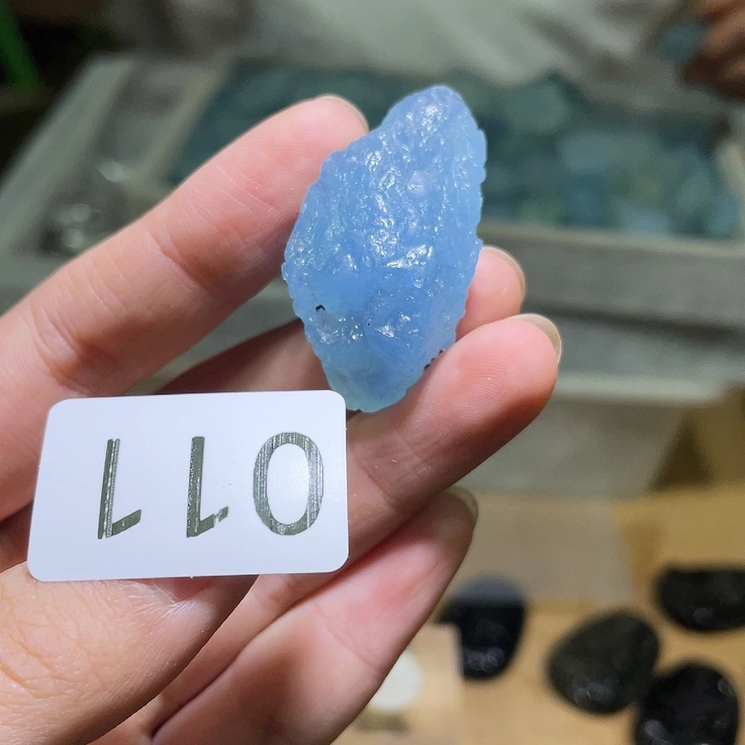 水晶未镶嵌珠宝半成品