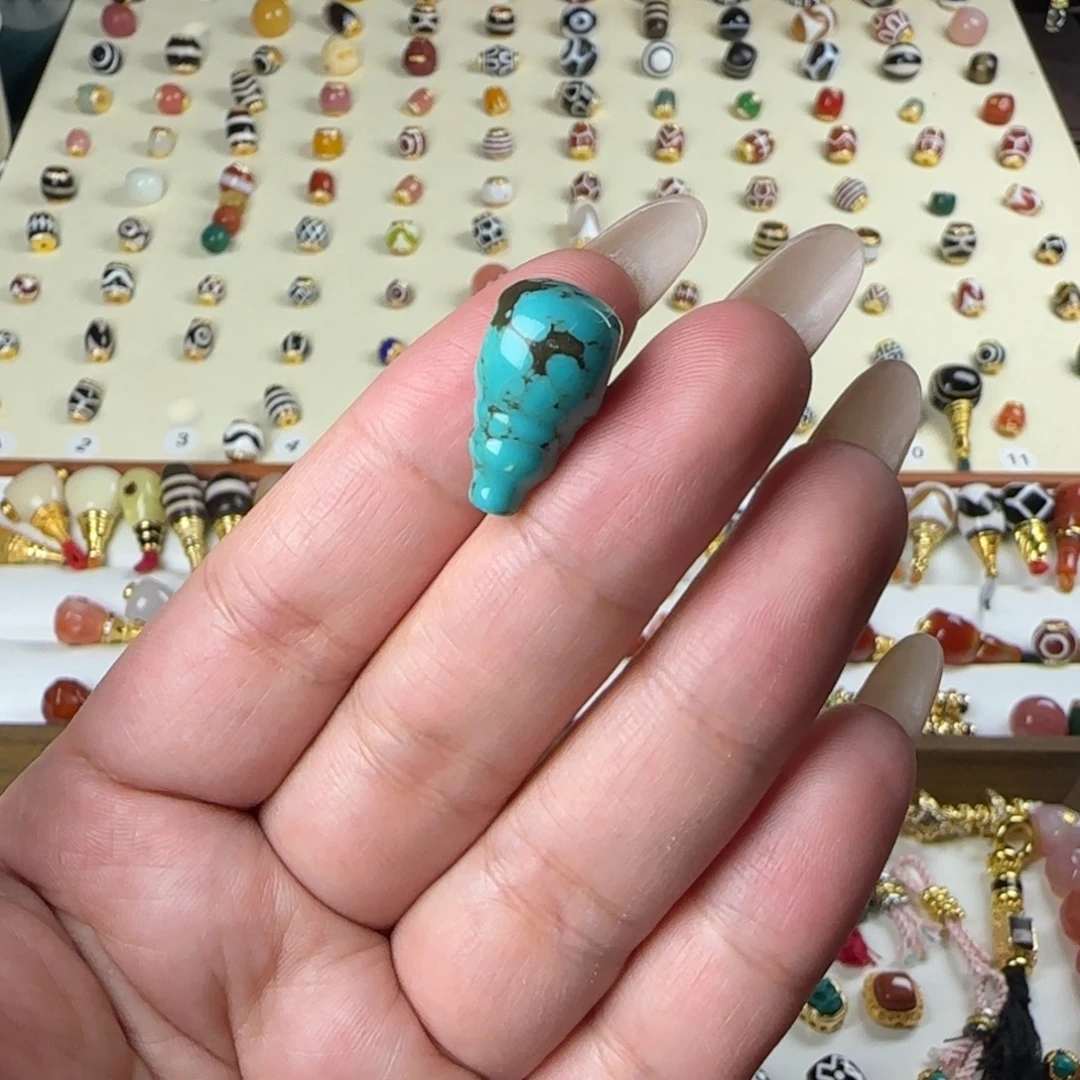 玛瑙/玉髓未镶嵌单珠配饰顶珠设计搭配