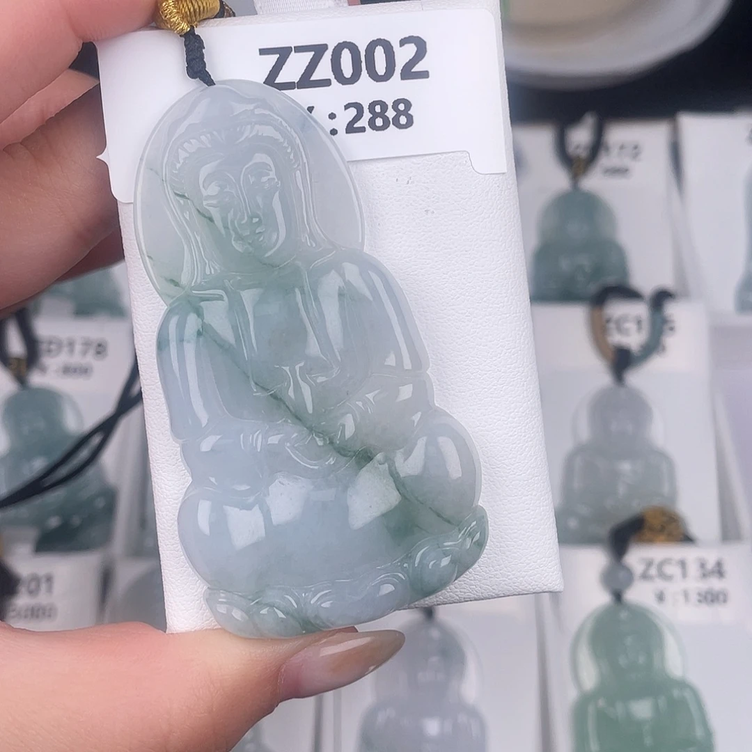 翡翠未镶嵌颈饰zz002