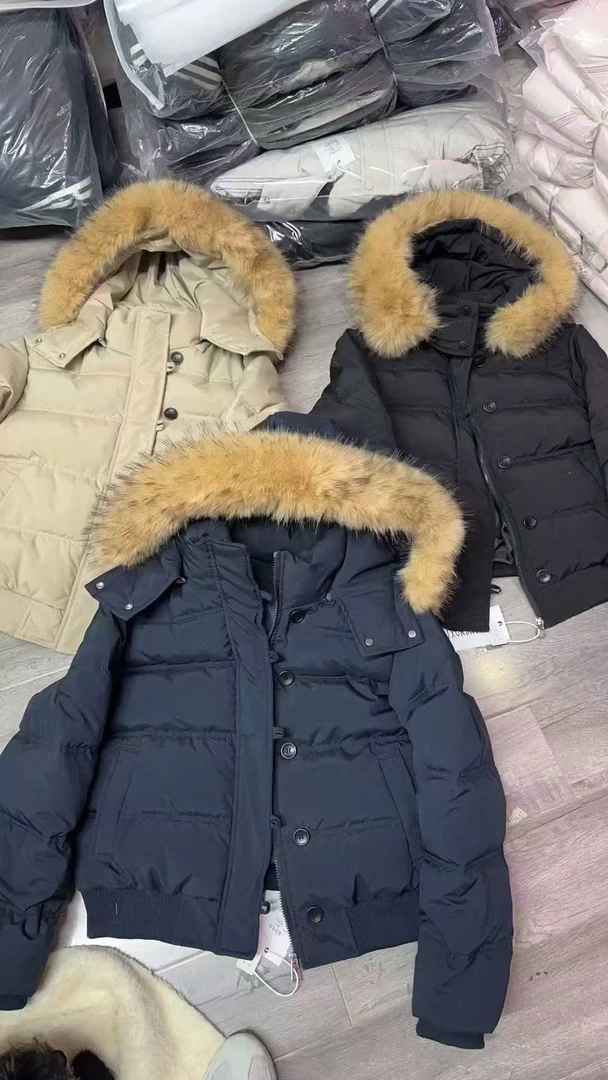 加绒棉服休闲不褪色女装冬季连帽保暖女中长款棉衣百搭短款