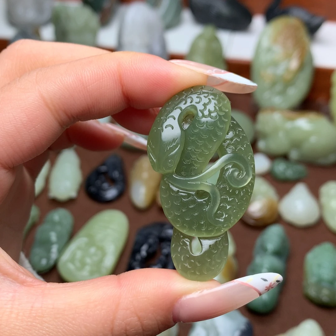 和田玉挂件未镶嵌