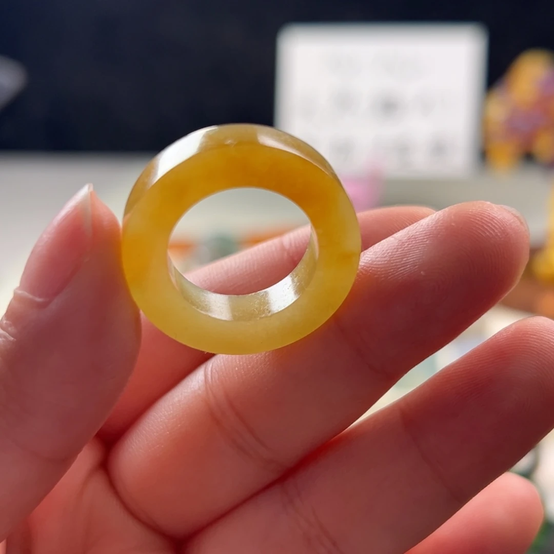 定制翡翠未镶嵌12/18黄翡