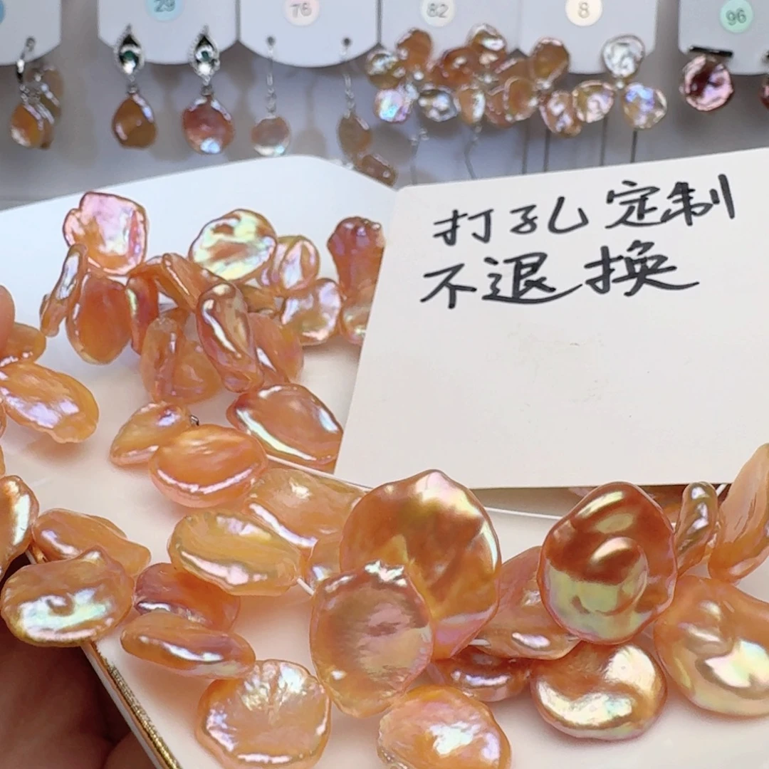 陈***6淡水珍珠银S925镶嵌颈饰