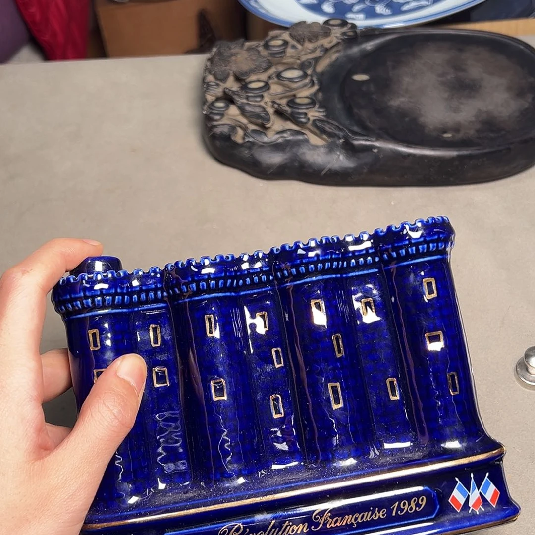 瓷片工艺赏玩器物下单即认可多样性发其一山**云