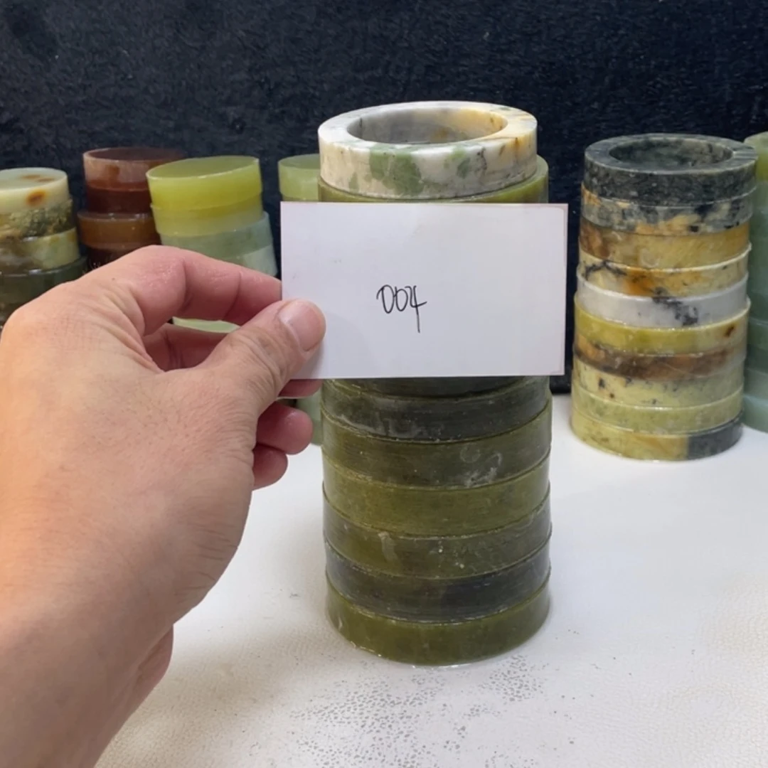 【闪购商品】蛇纹石玉珠宝半成品未镶嵌乔*占