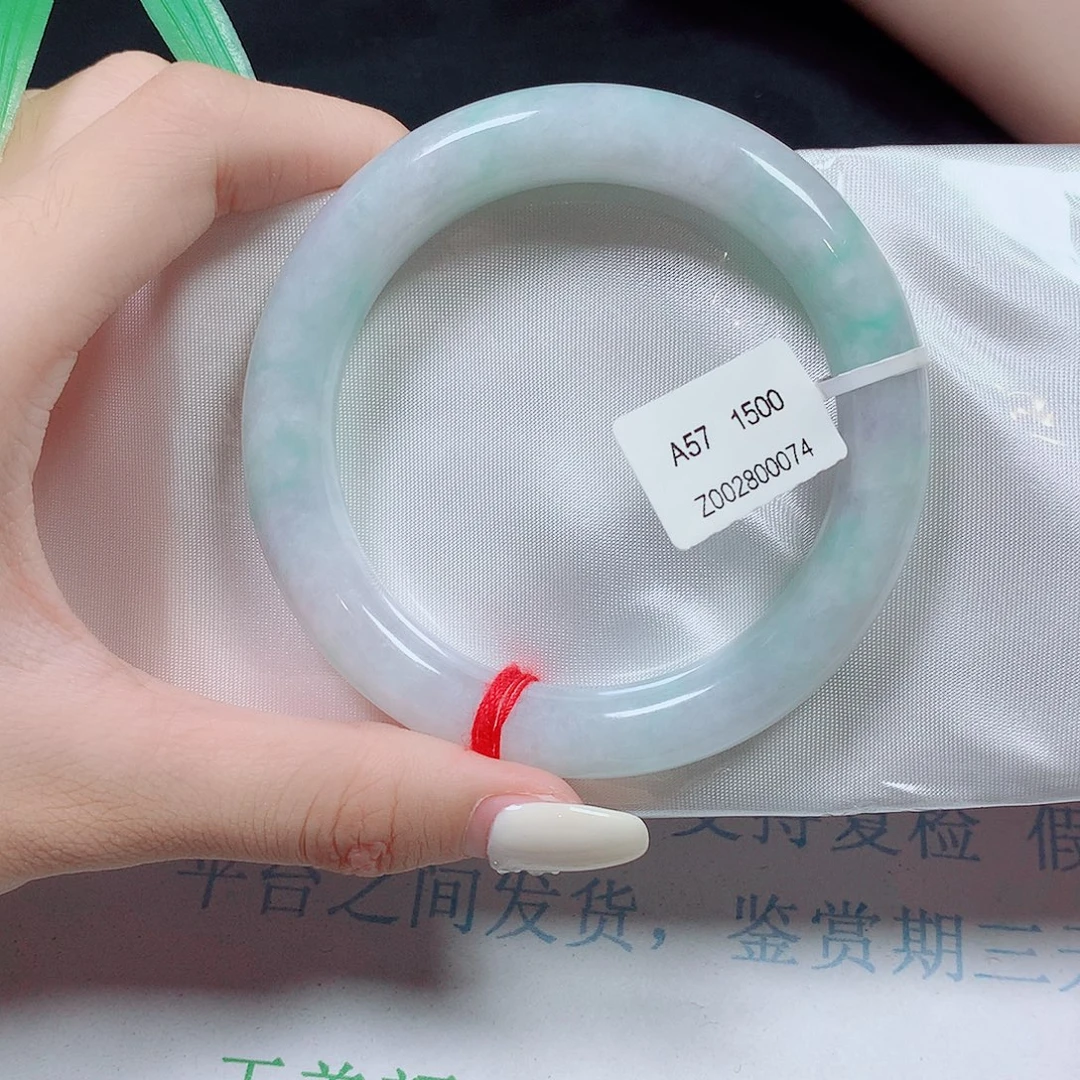 翡翠未镶嵌手镯翡翠手镯57