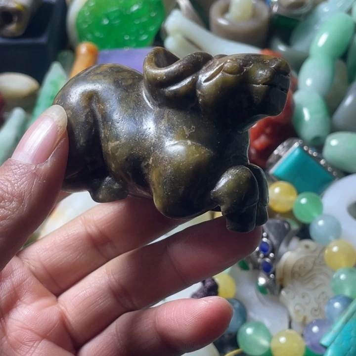 和田玉未镶嵌吊坠(不含链)