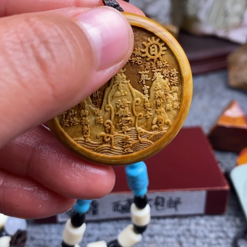 【闪购商品】原石雕刻手把件