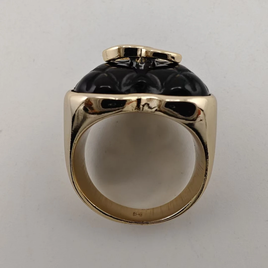 铜合金亚克力戒指 VTGViVi饰品/中古饰品/时尚/E422/新款戒指系列