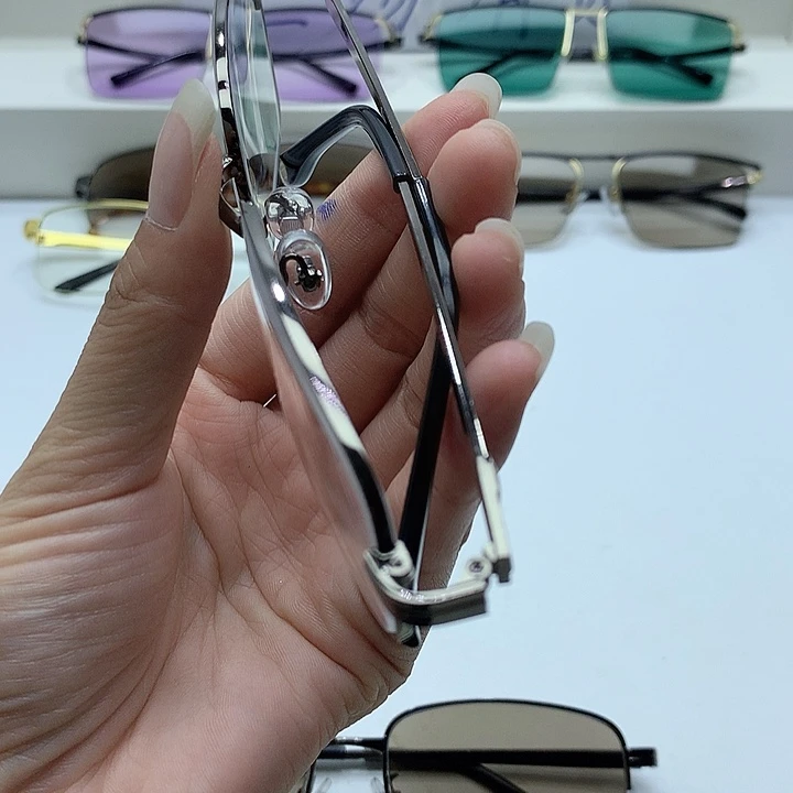 白水晶全框款眼镜