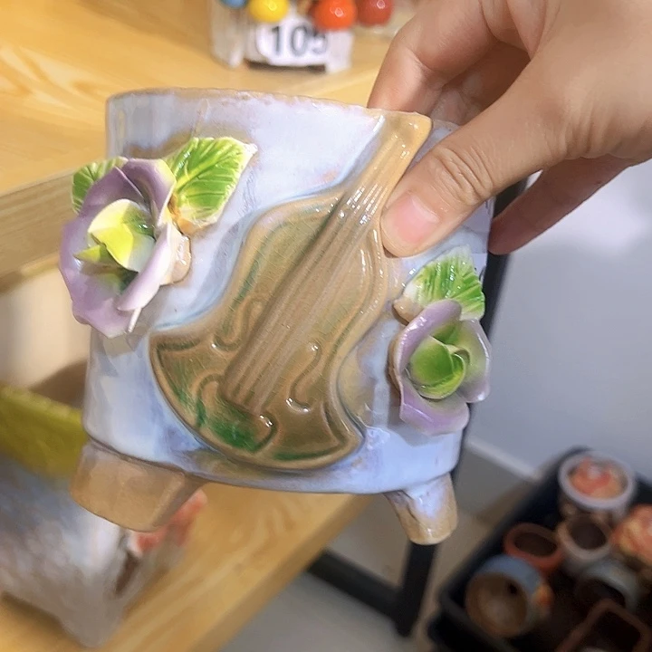 多肉花盆满15包邮