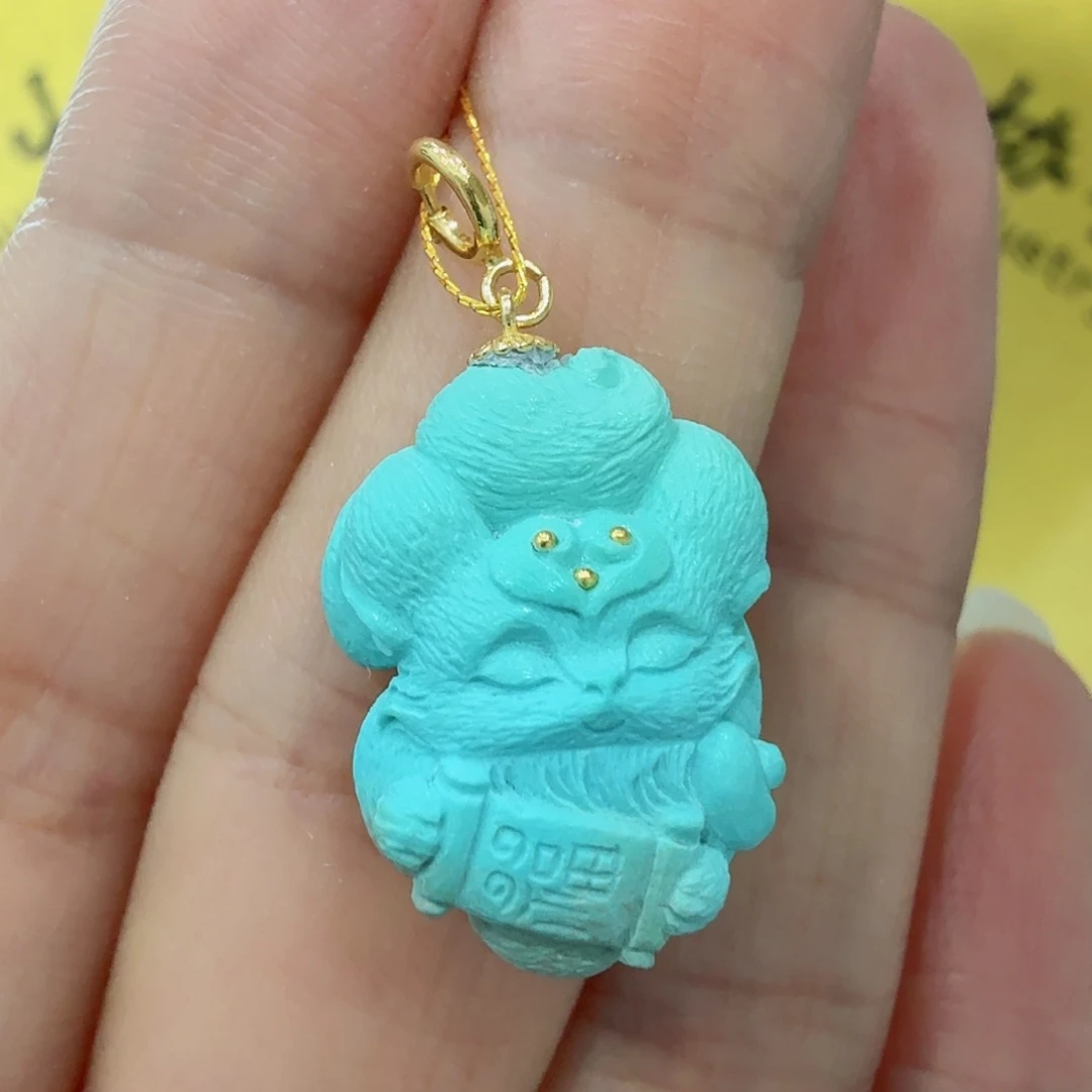 未镶嵌绿松石珠宝奇石