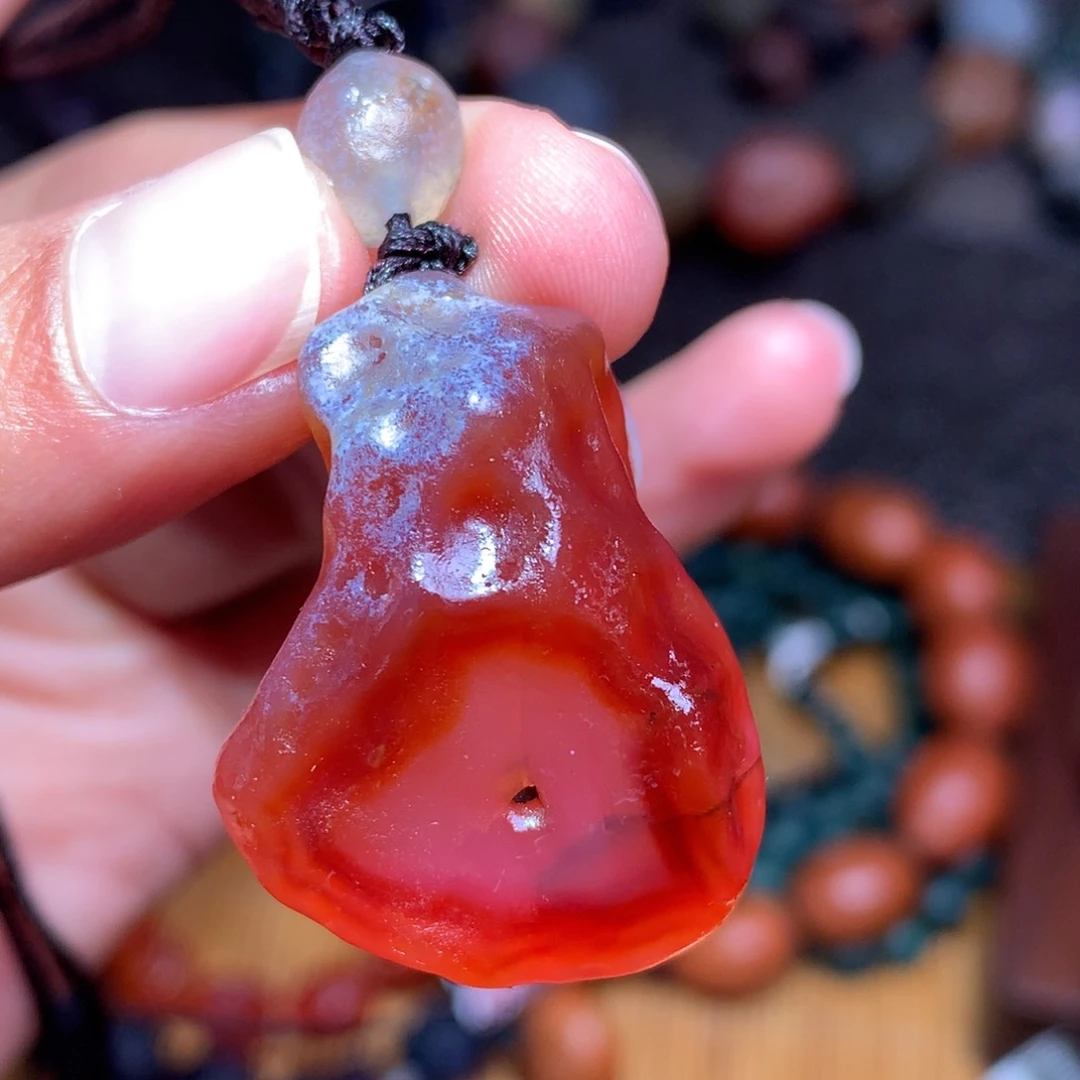 未镶嵌玛瑙/玉髓珠宝半成品