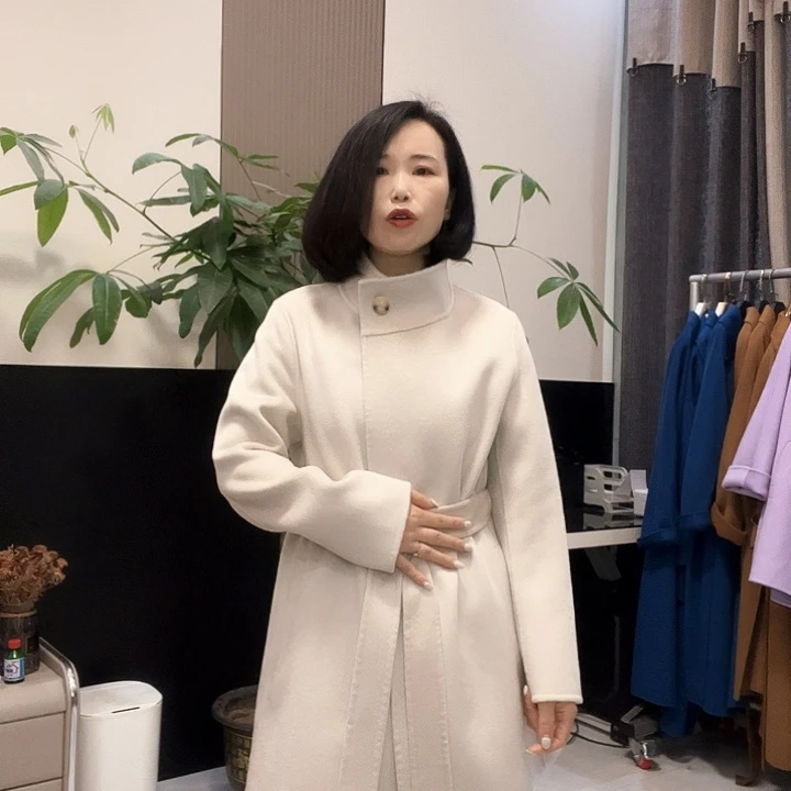 双面呢大衣M码孤品