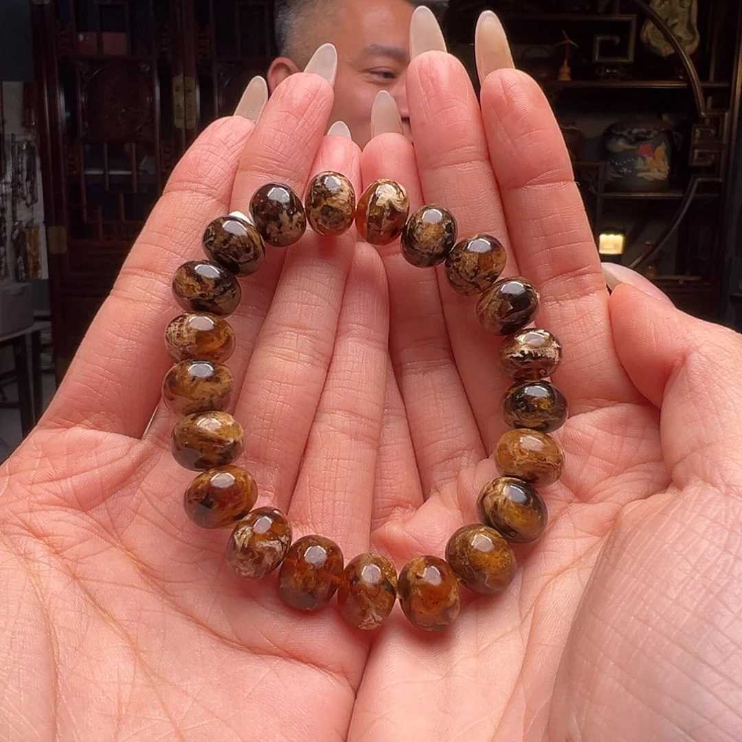 琥珀裸石未镶嵌抚顺琥珀10092十二