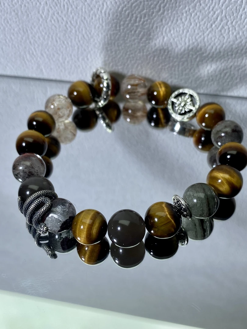 天然水晶设计款 原创水晶手链手串diy卡10