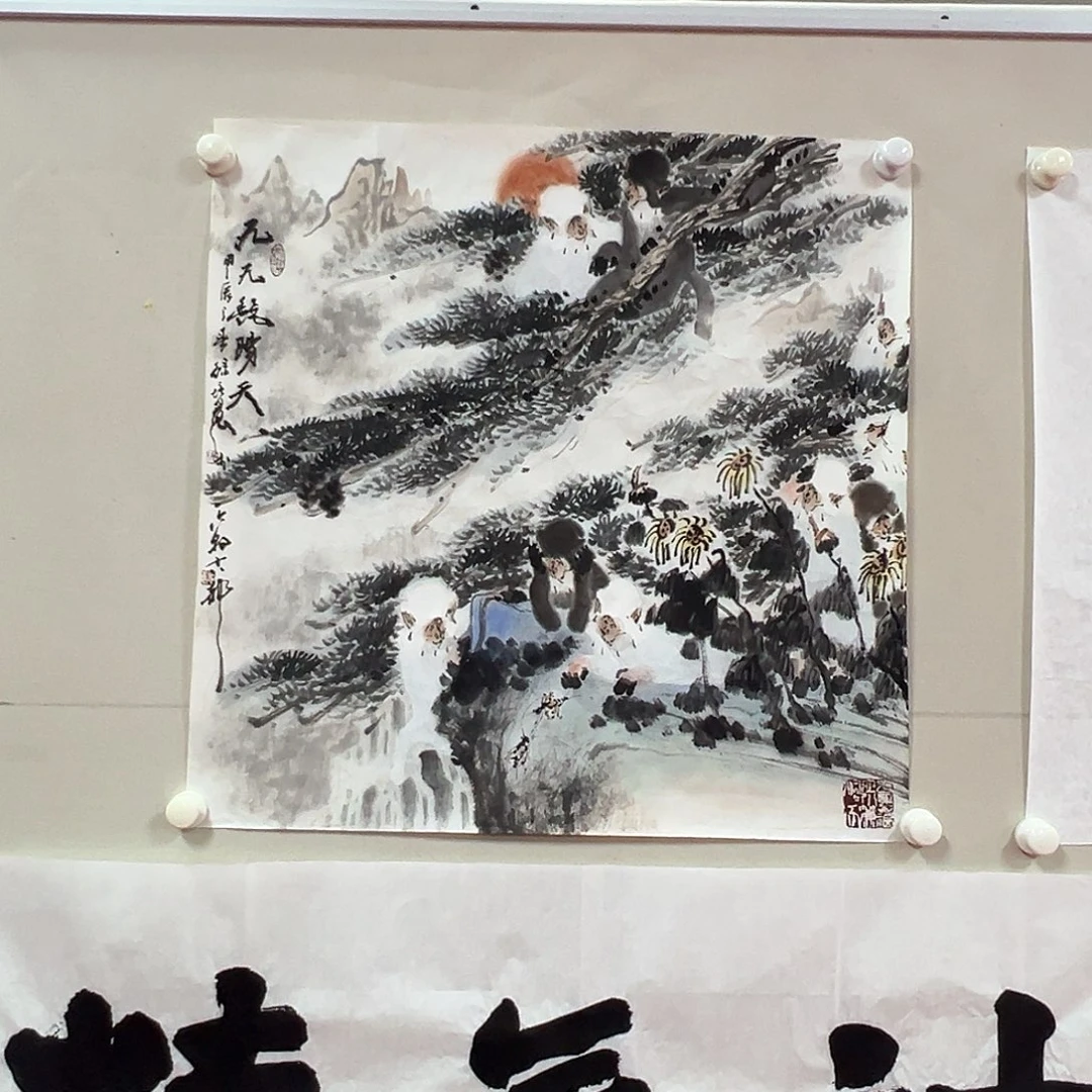 国画徐培晨老师艺术精品