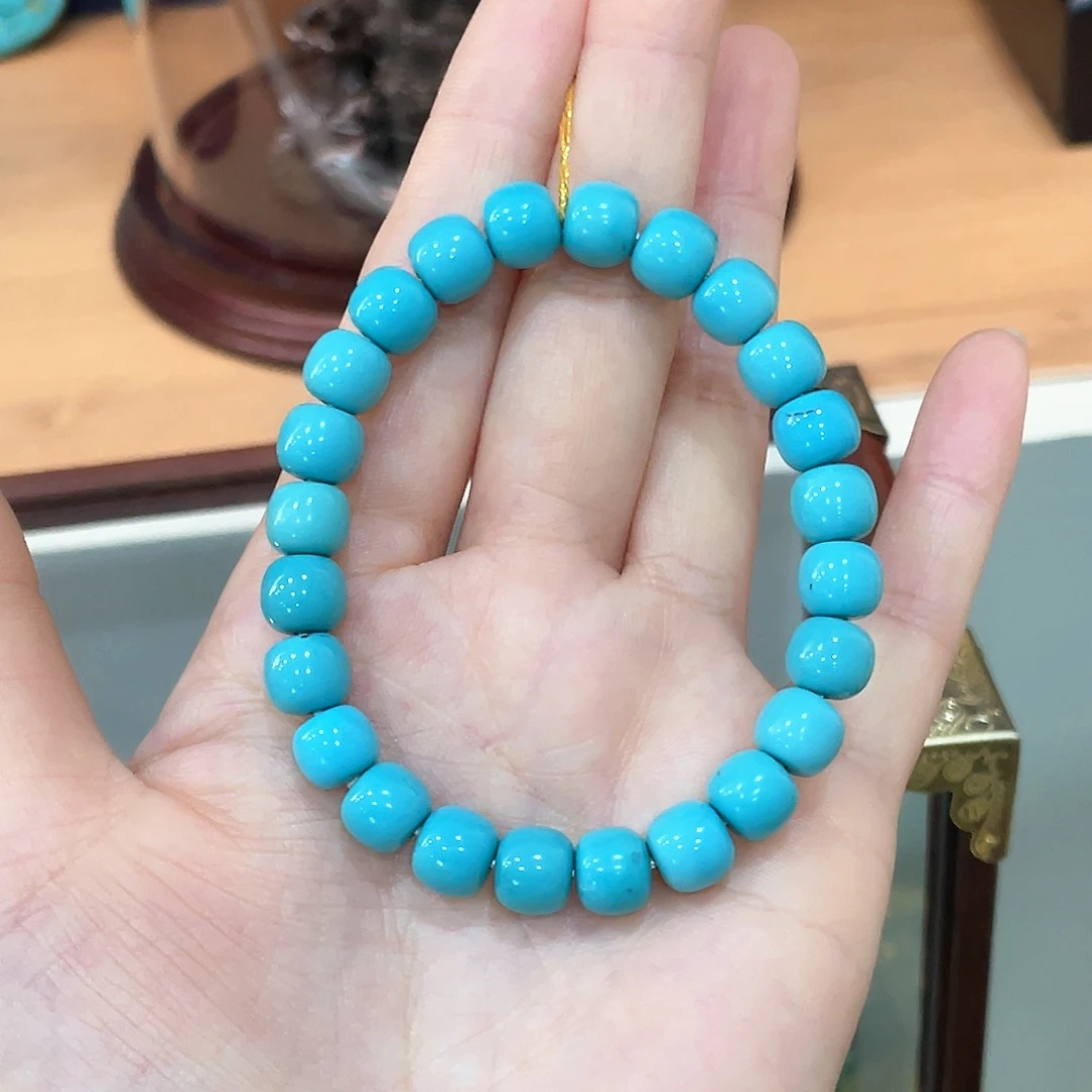 绿松石未镶嵌颈饰