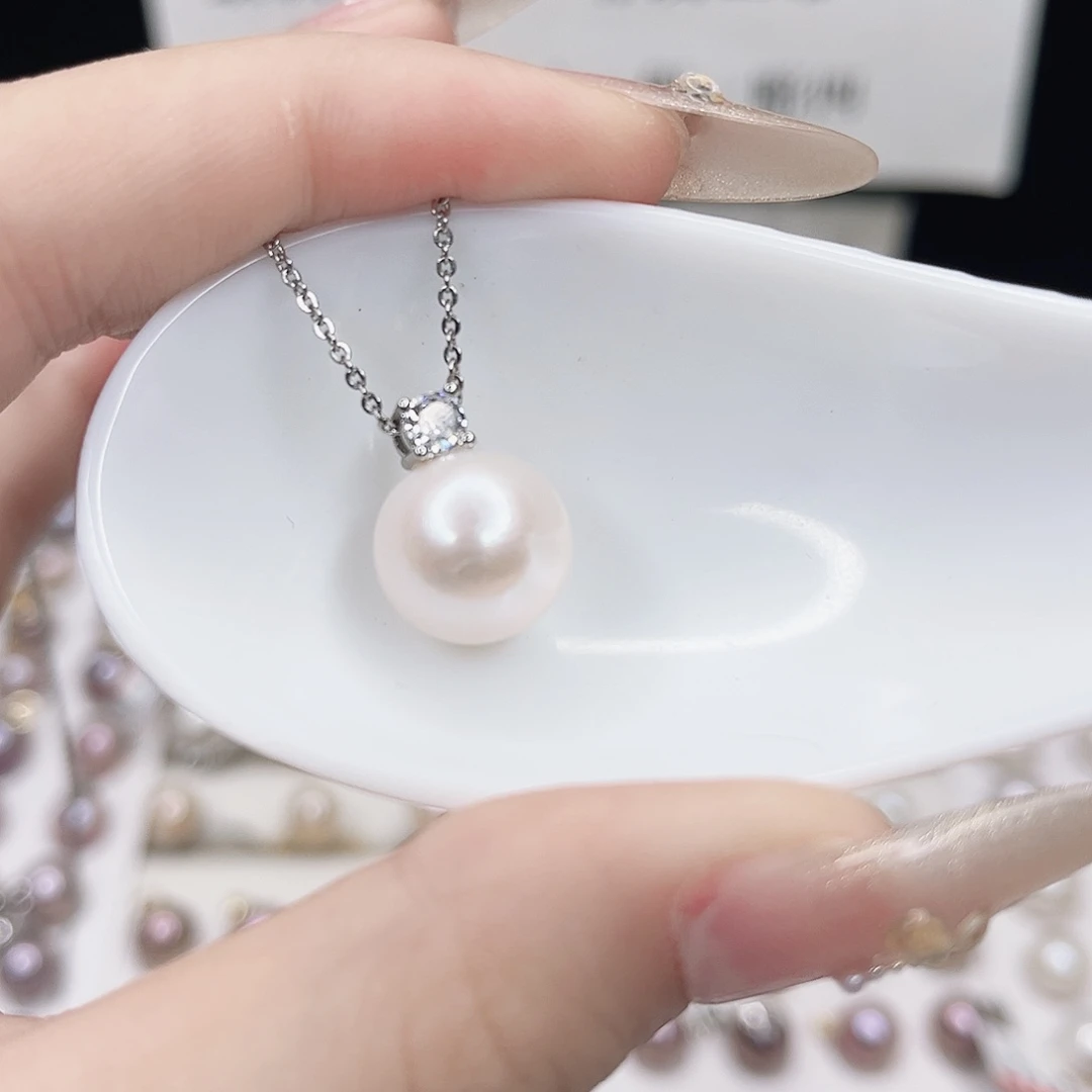 合金吊坠(赠链)淡水珍珠