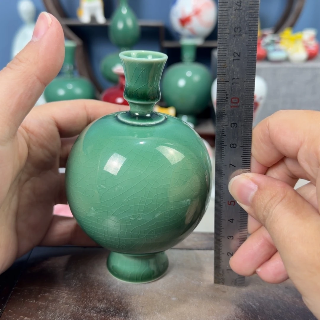 陶瓷手工小花器摆件