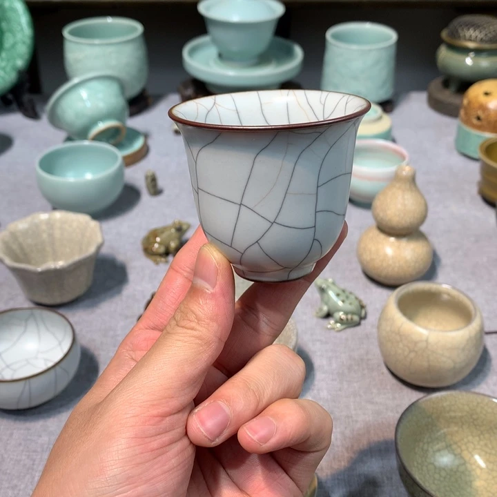 龙泉青瓷手工闻香