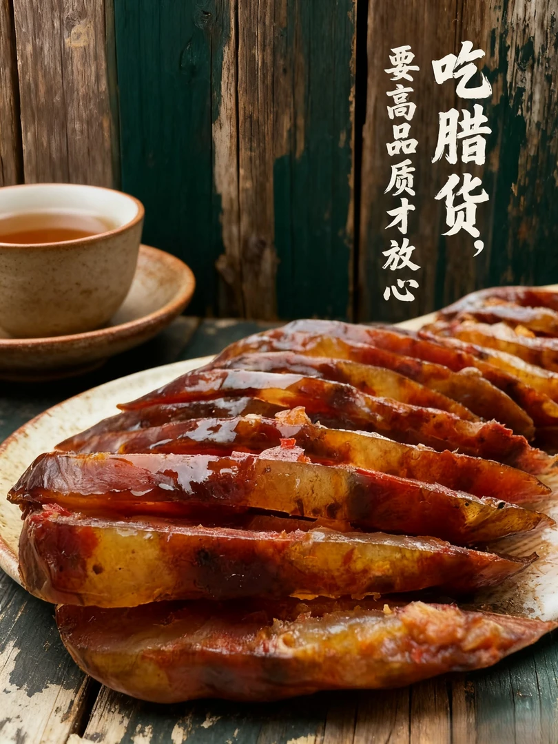 高端超实惠腊货大礼盒四川烟熏香肠腊肉传统烟熏鲜肉鲜料无添加