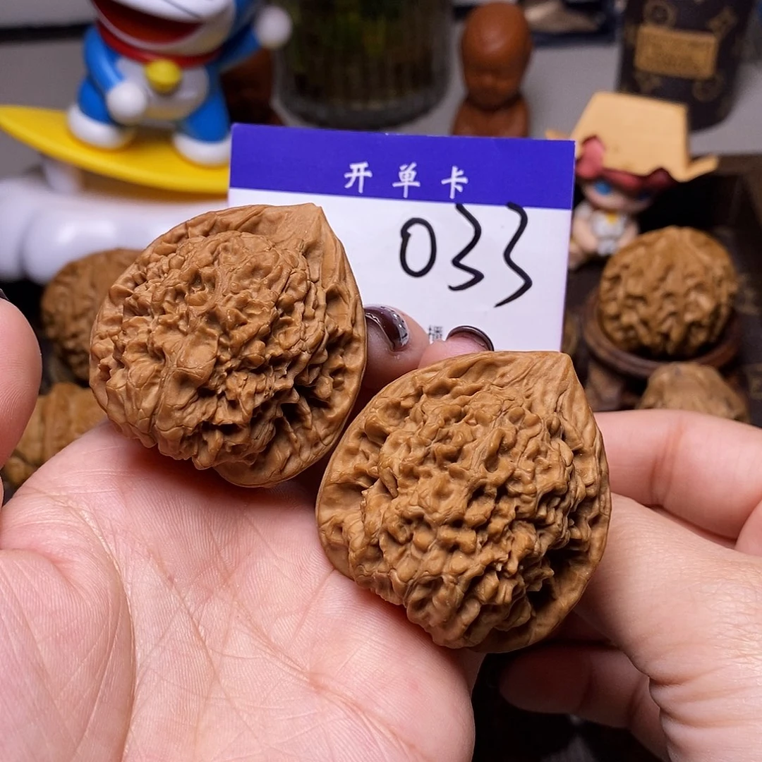 吊坠桃核文玩核桃官帽44全品n