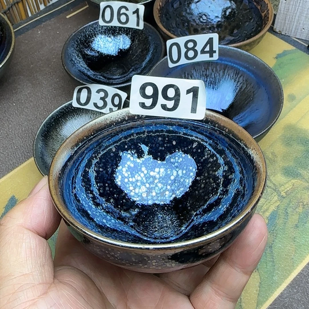 茶盏建阳建盏主人杯龙窑柴烧