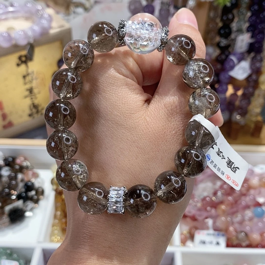 水晶手链未镶嵌G3232单圈颜色微差