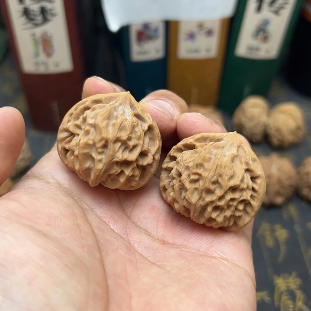 文玩核桃把件36龙门涧狮子头
