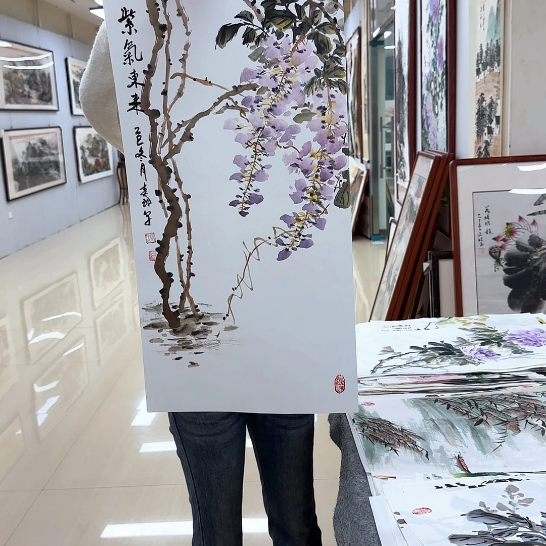 国画国画作品多次