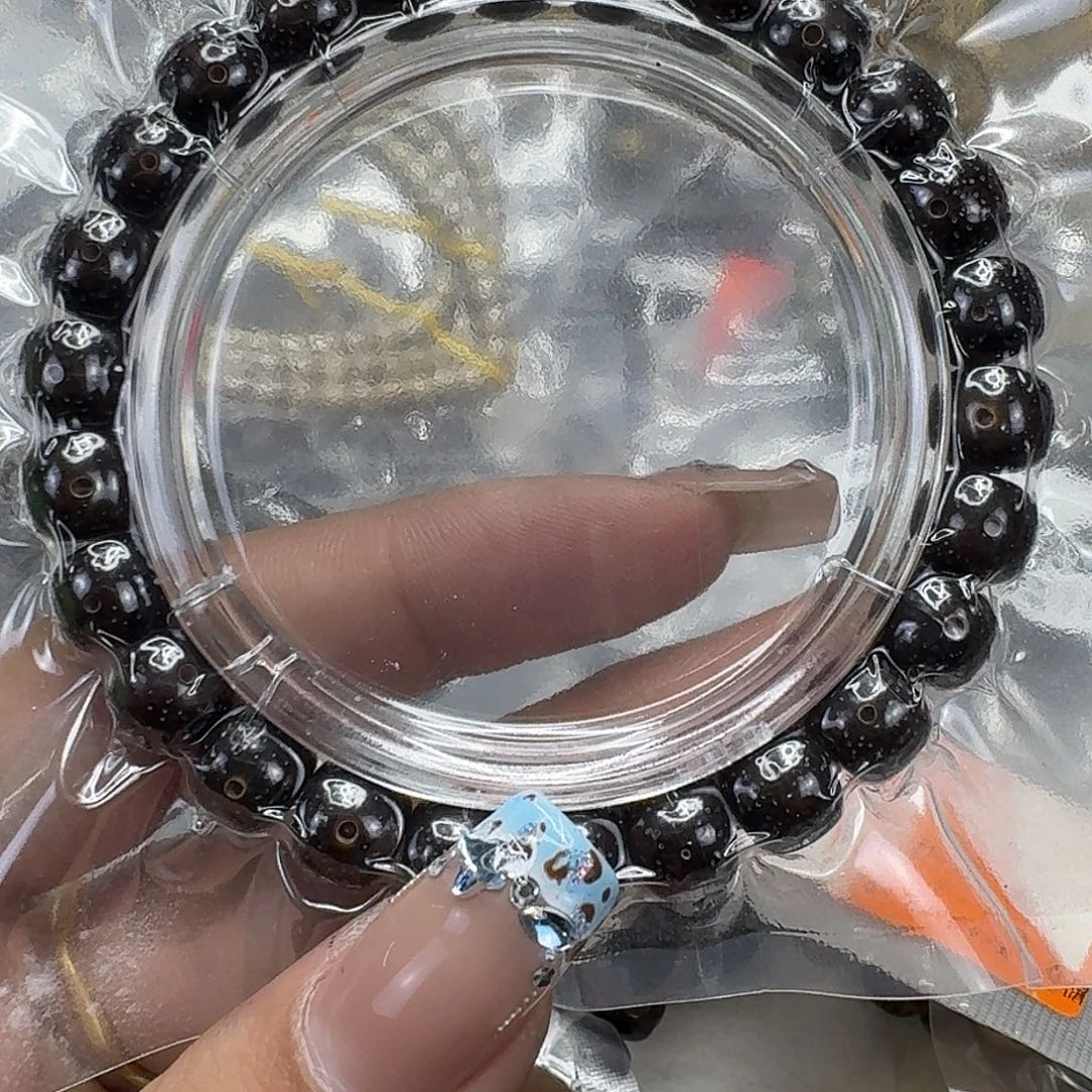 星月菩提手串243傲世黑筋遇华星月菩提98桶单圈