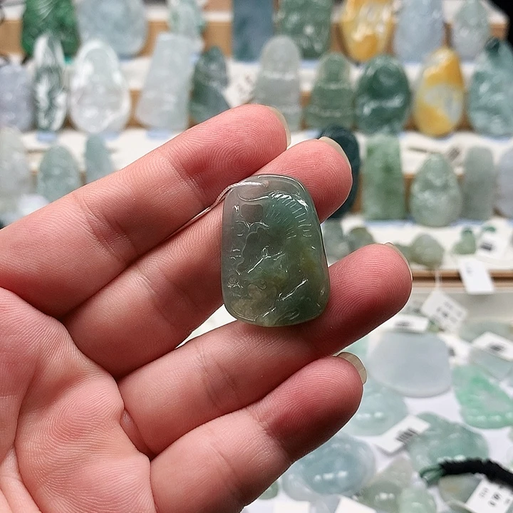 吊坠(不含链)未镶嵌翡翠6生肖虎