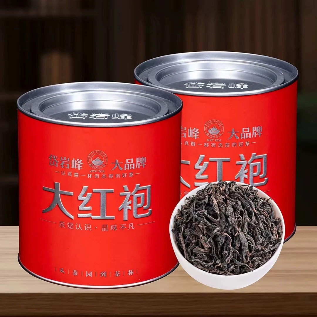 岱岩峰乌龙茶大红袍散茶适合自饮的口粮茶