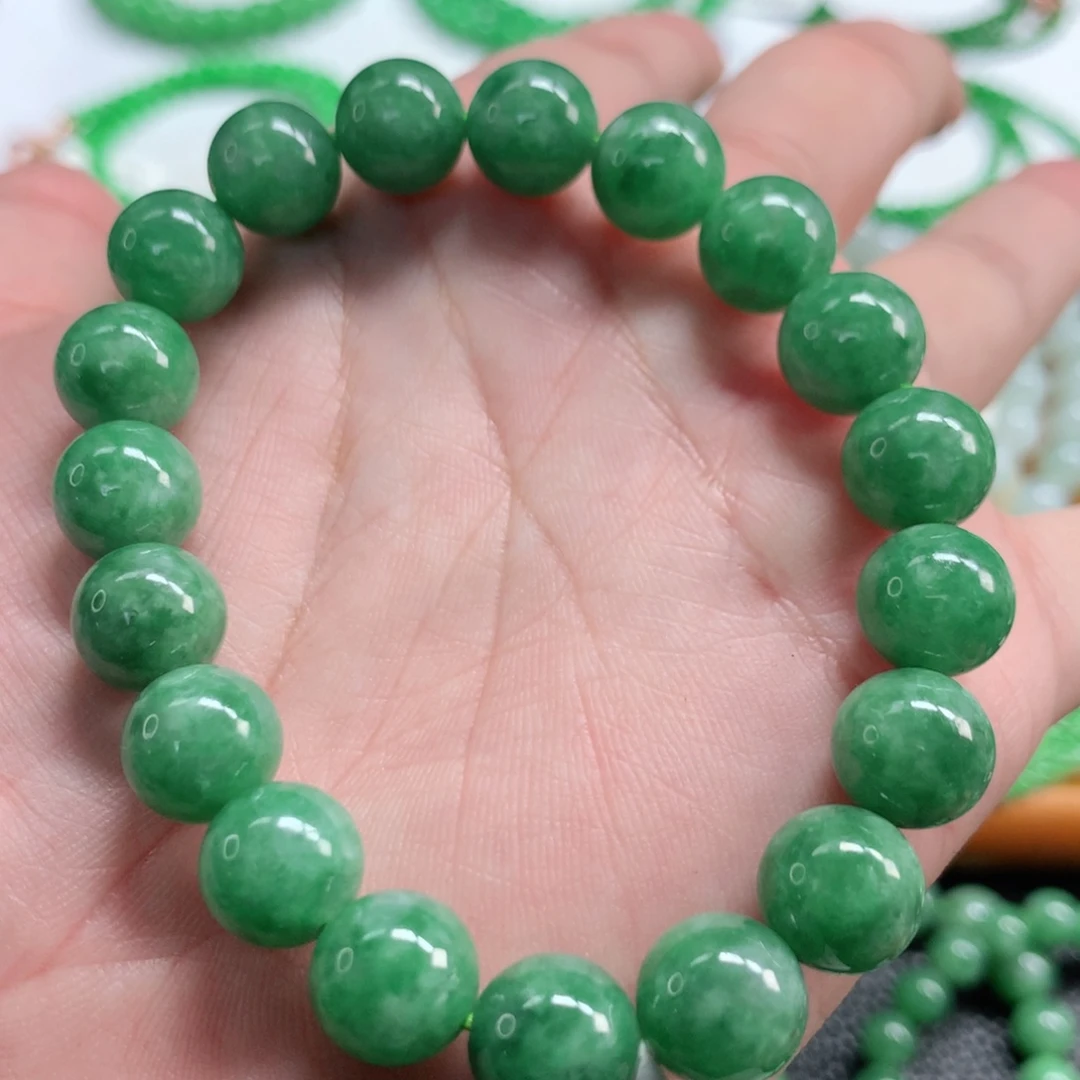 翡翠未镶嵌手链翡翠