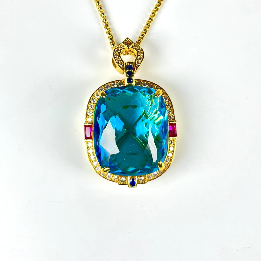 【超星专属】X001 精美蓝吊坠 多样性发其一