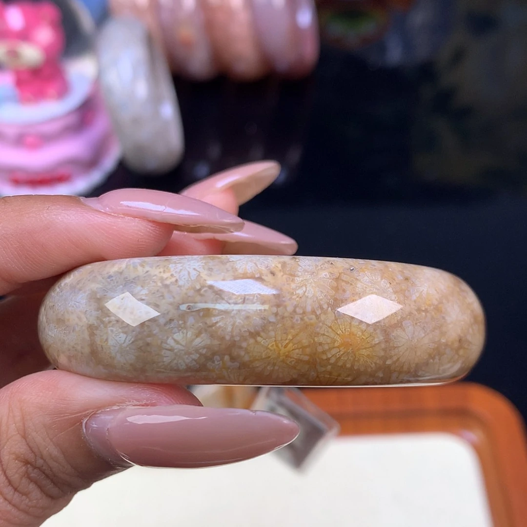 【闪购商品】颈饰未镶嵌硅化珊瑚(珊瑚玉)30号51.6