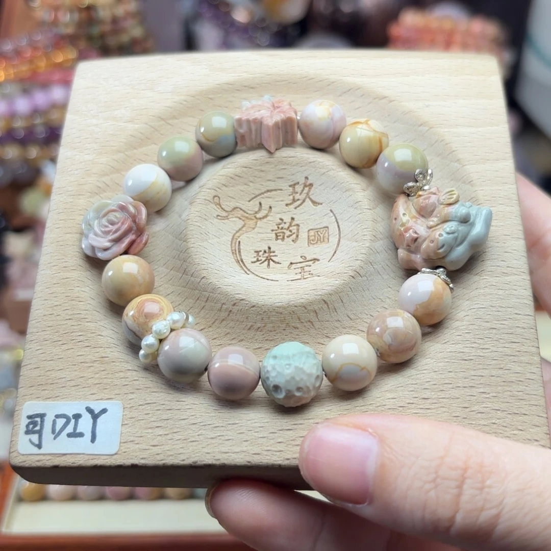 未镶嵌石英质玉珠宝半成品