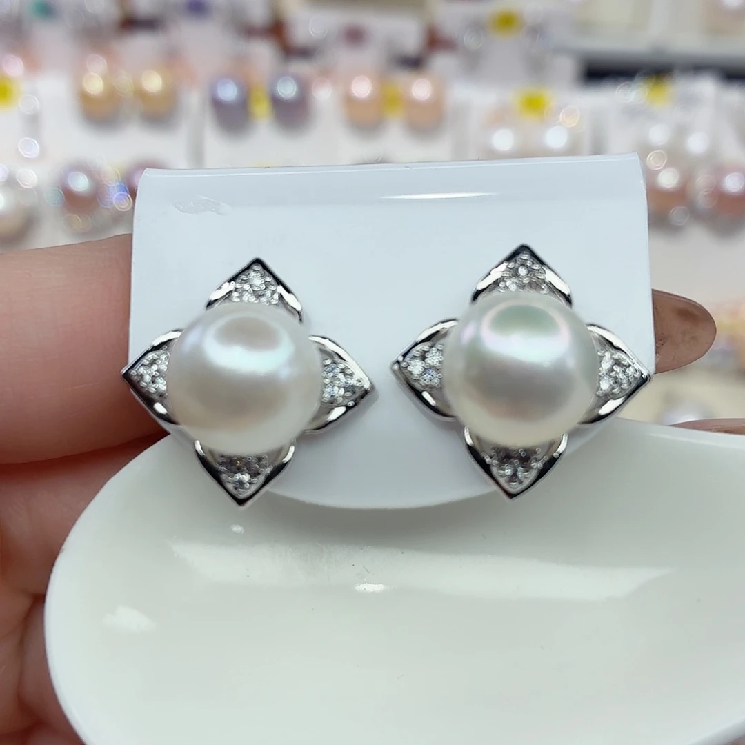 耳饰未镶嵌淡水珍珠