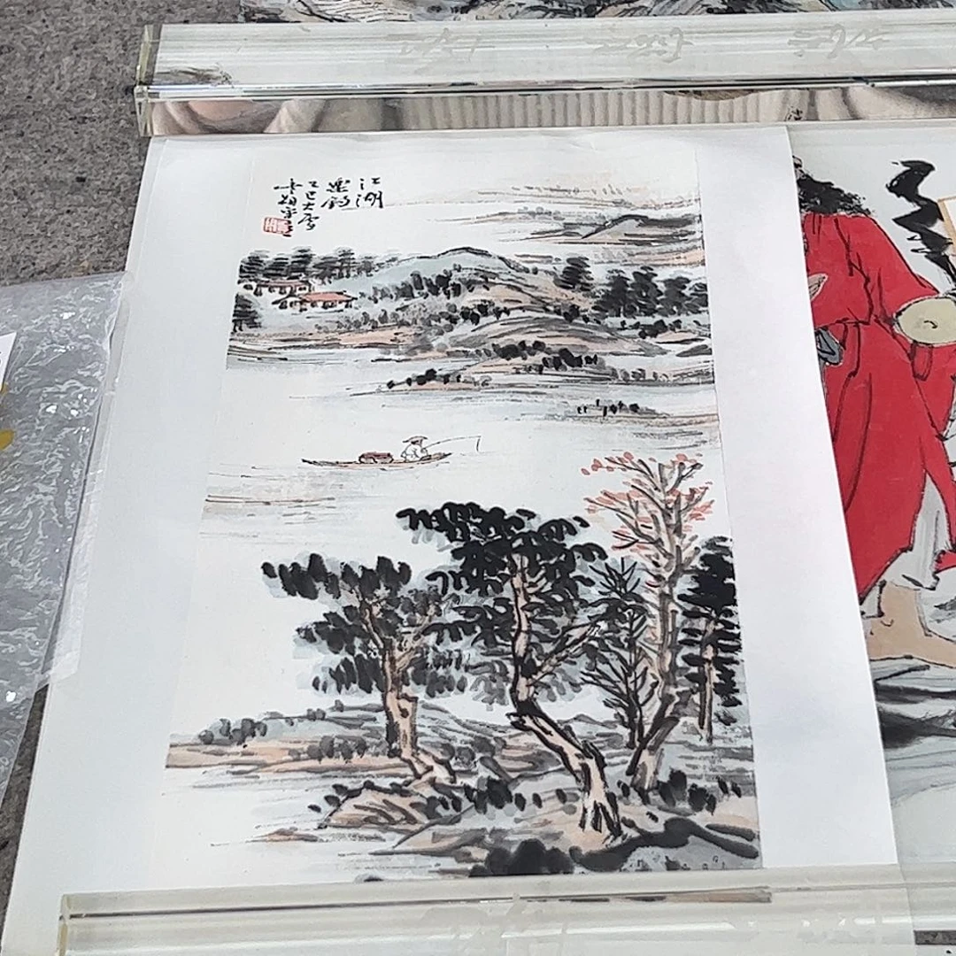 （rbzzx4836）江湖乐钓 书画