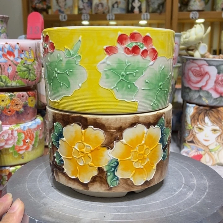 景德镇艺术手绘作品