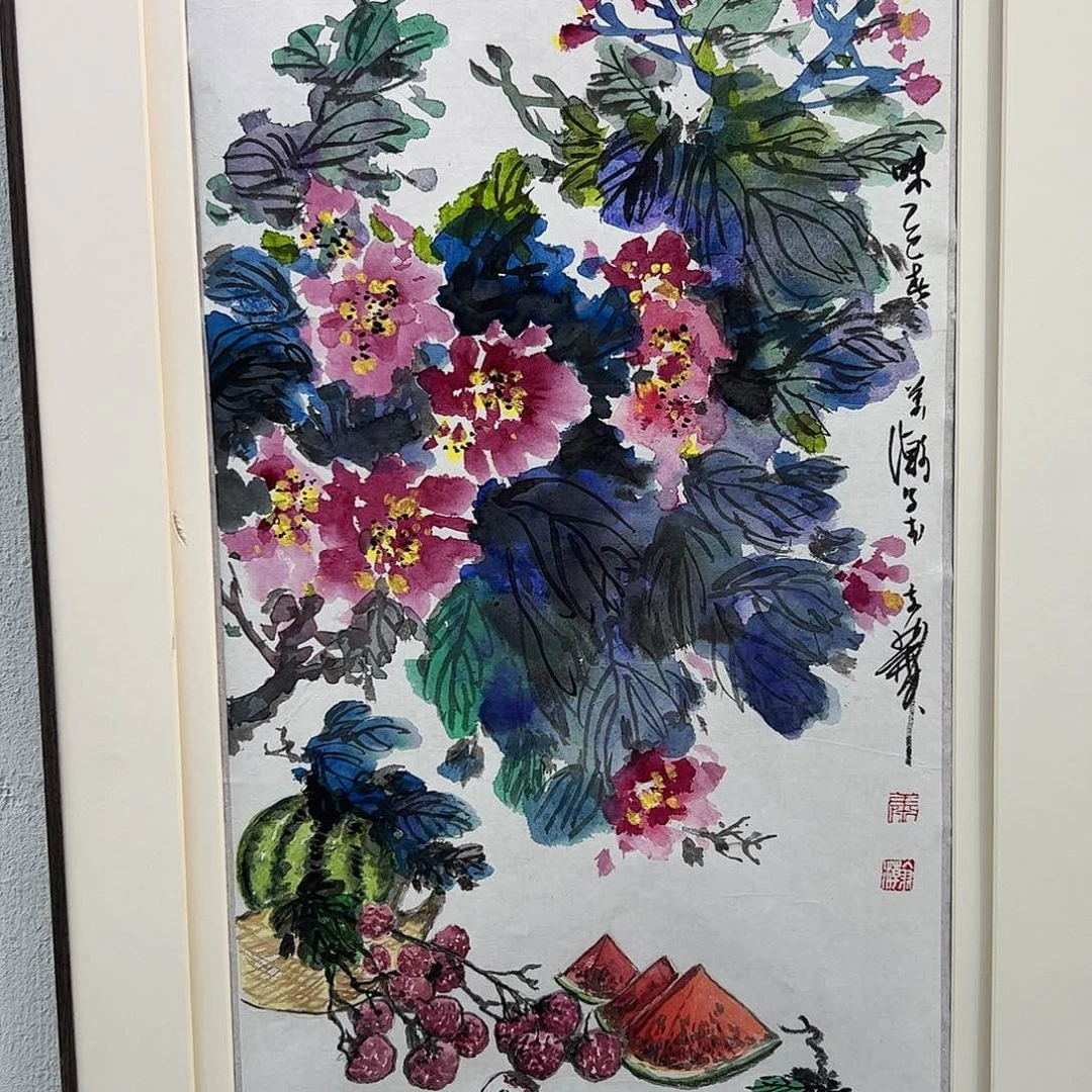 国画书法作品欣赏，书法作品