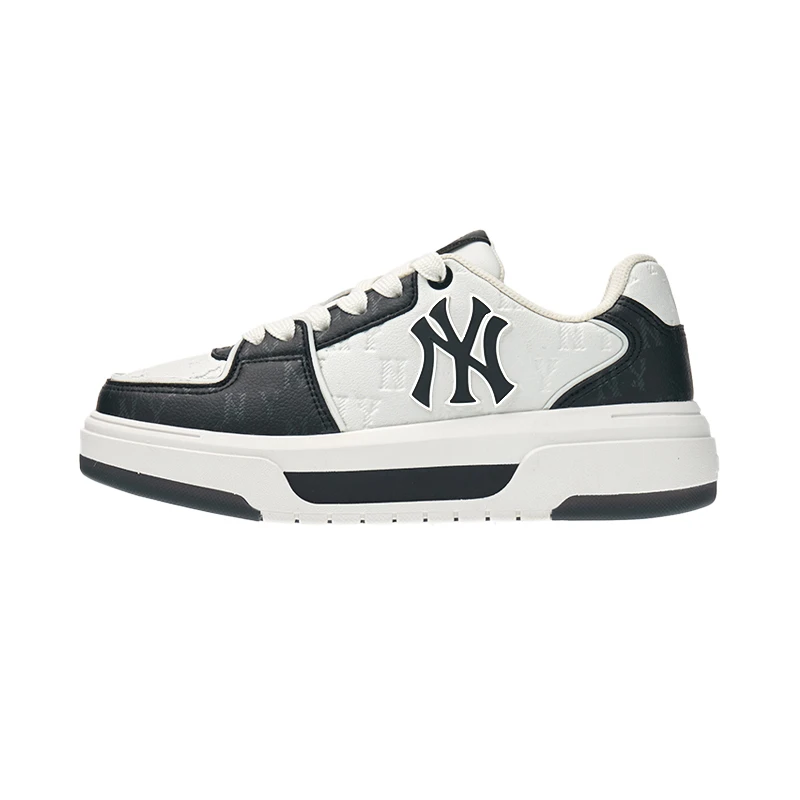 MLB情侣复古运动时尚厚底增高百搭运动休闲板鞋25新款3ASXM075N