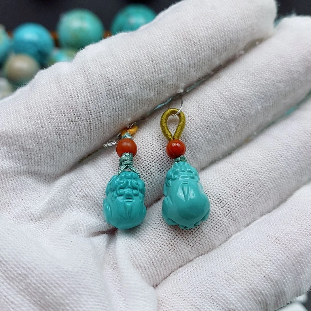 花***人绿松石未镶嵌配饰