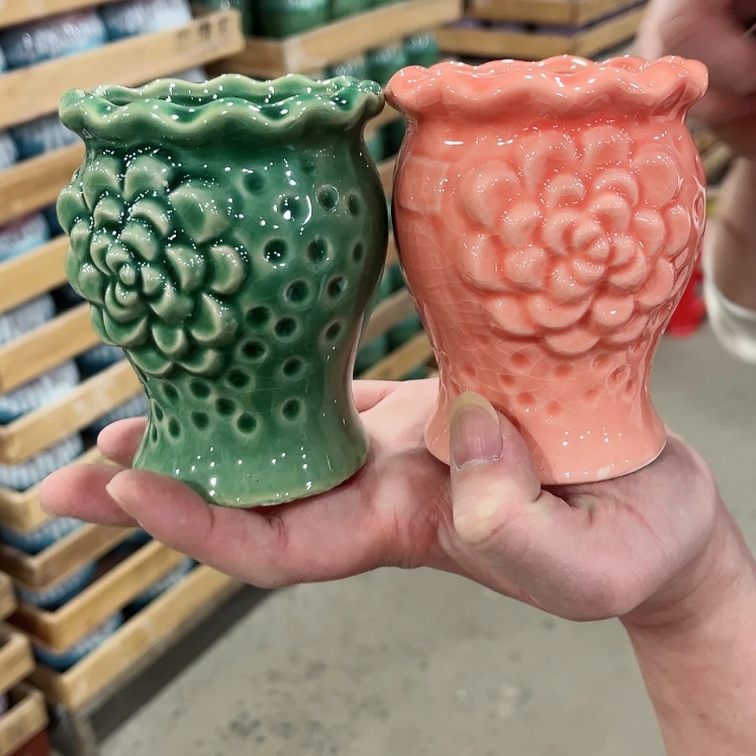 【闪购商品】陶瓷福利品凑满10元发货陶瓷花盆