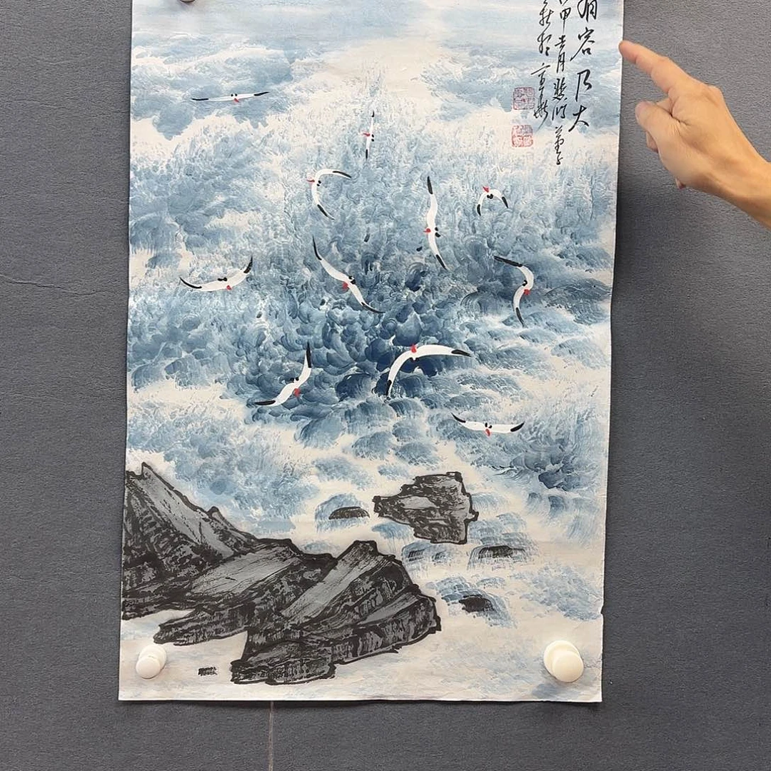 书法书法作品多次参加