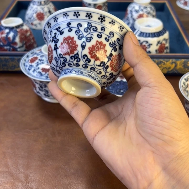 摆件微瑕景德镇茶器百宝箱