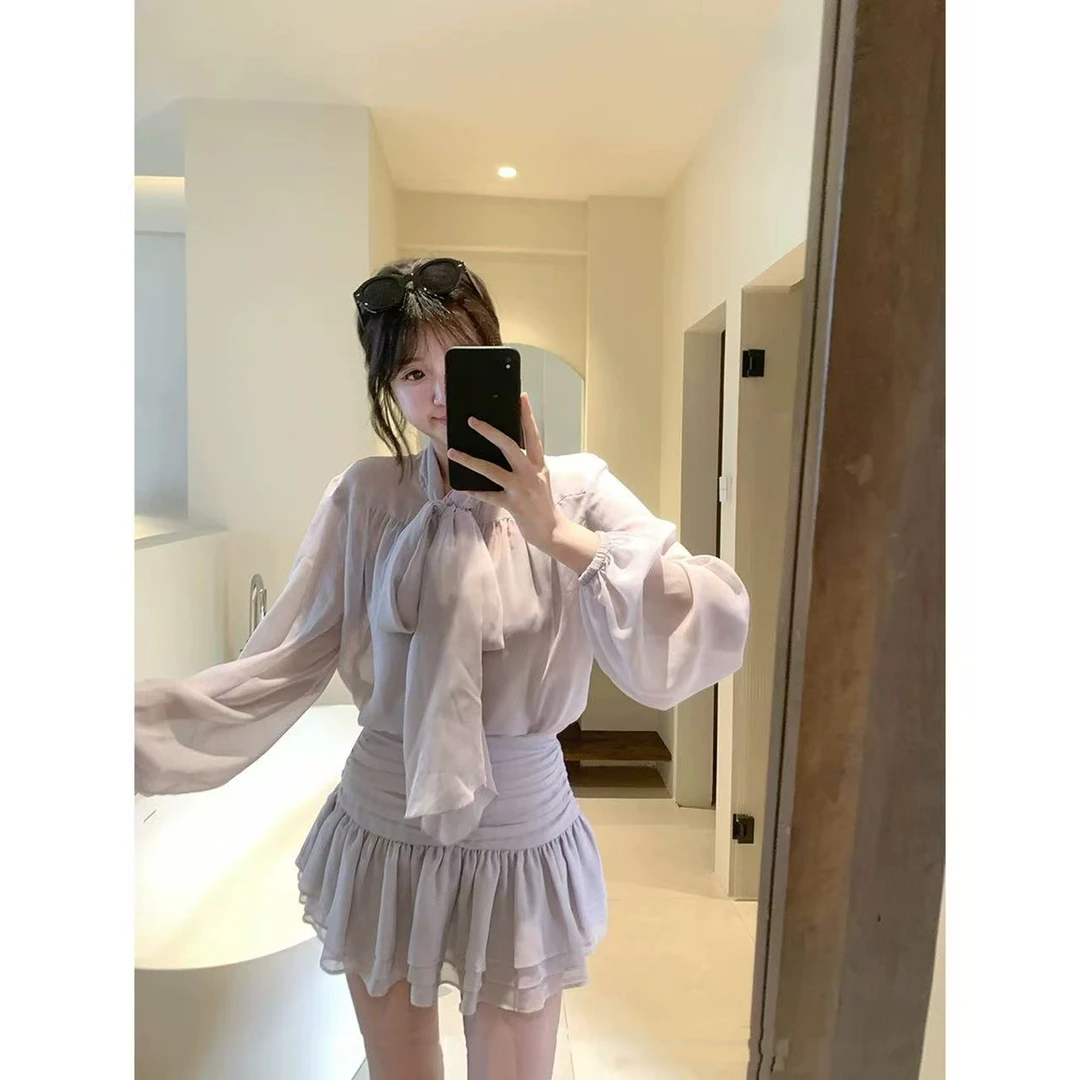 徐秋阳 甜心公主  春季新款百搭时尚休闲显瘦三件套套装9752