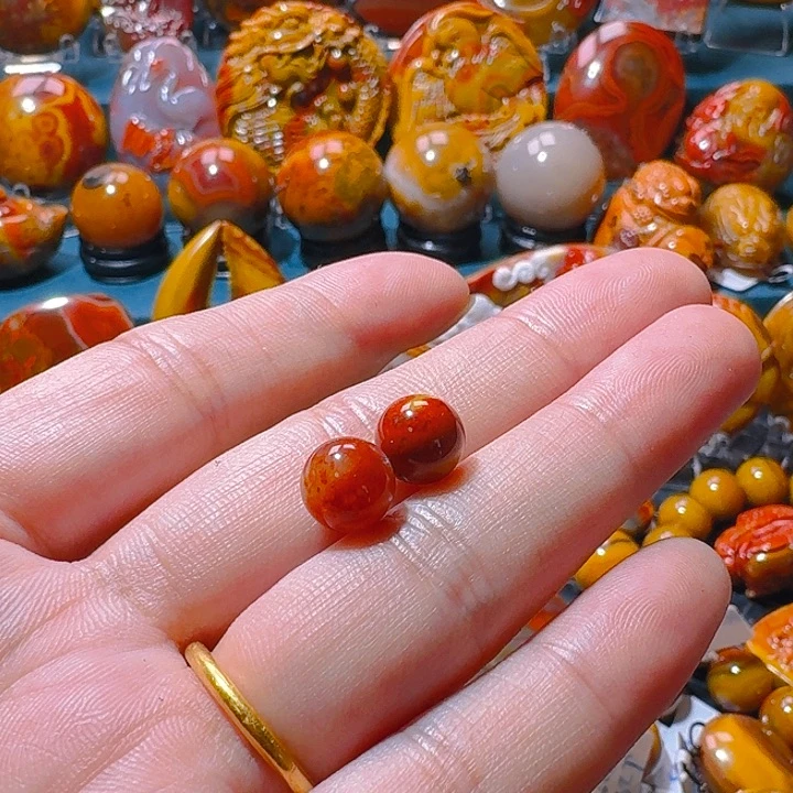 玛瑙/玉髓未镶嵌珠宝半成品袁*国